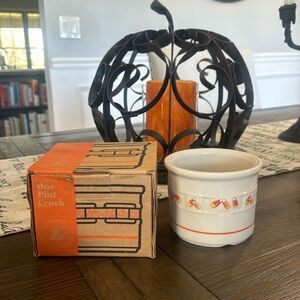 Longaberger Candy Corn crock